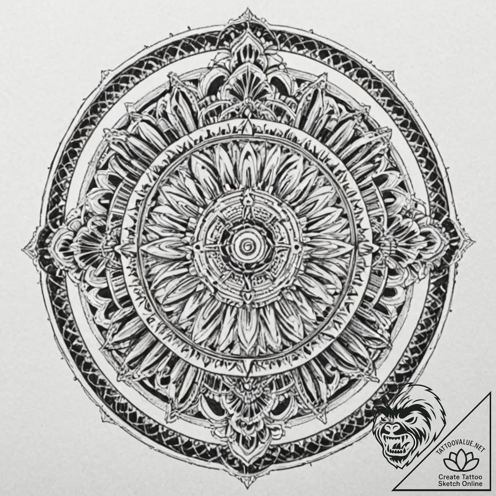 The inside of a clock tower, showing the mass... - tattoo sketch (№1752756772_0, 17.07.2025 12:52) — tattoovalue.net
