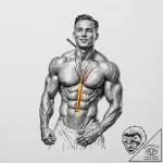 Tattoo sketch exposed muscle fibers or bone,… – tattoo sketch (№1752757410_0, 17.07.2025 13:03) — tattoovalue.net