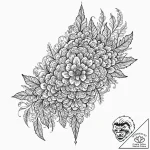 Tattoo sketch a delicate, intricate lace patt… – tattoo sketch (№1752759491_0, 17.07.2025 13:38) — tattoovalue.net