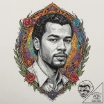 современные хорроры (a24, ari aster, jordan p… – tattoo sketch (№1752768362_0, 17.07.2025 16:06) — tattoovalue.net