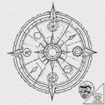 Tattoo design a watercolor splash of the zodi… – tattoo sketch (№1752768523_0, 17.07.2025 16:08) — tattoovalue.net