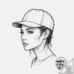 Monomakh’s cap, concept art for tattoo, black… – tattoo sketch (№1752770479_0, 17.07.2025 16:41) — tattoovalue.net