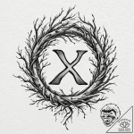 97. tattoo design: a “bereginya” rune intertw… – tattoo sketch (№1752771297_0, 17.07.2025 16:54) — tattoovalue.net