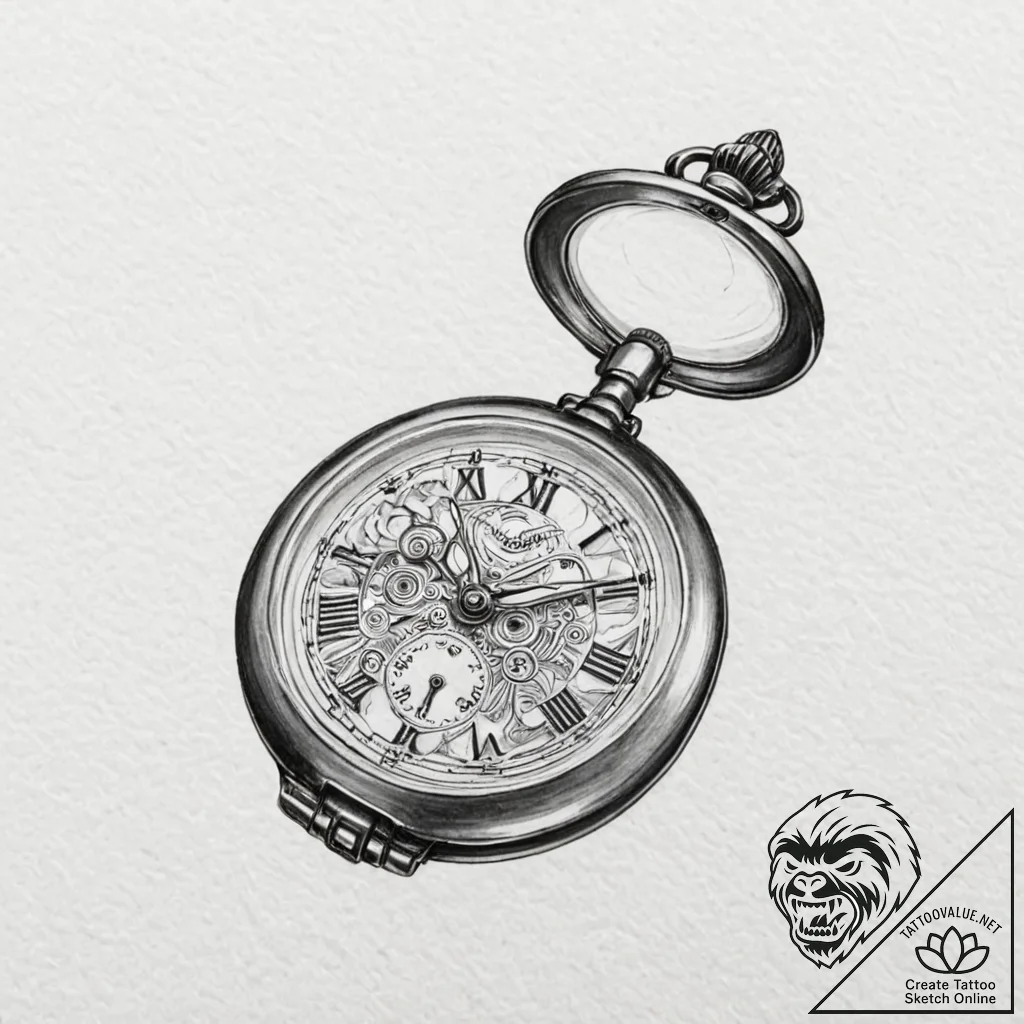 Tattoo design a small, personal heirloom (e.g... - tattoo sketch (№1752779353_0, 17.07.2025 19:09) — tattoovalue.net