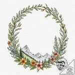 Tattoo sketch: a scene of spring awakening, w… – tattoo sketch (№1752779512_0, 17.07.2025 19:11) — tattoovalue.net