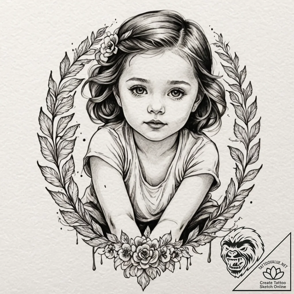 р“сђсѓрїрїр° 10: р”рµс‚сѓрєрёрµ р рёсѓсѓрѕрєр... - tattoo sketch (№1752781970_0, 17.07.2025 19:52) — tattoovalue.net