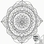 Apple tree, tattoo flash sheet design, on a c… – tattoo sketch (№1752782446_0, 17.07.2025 20:00) — tattoovalue.net