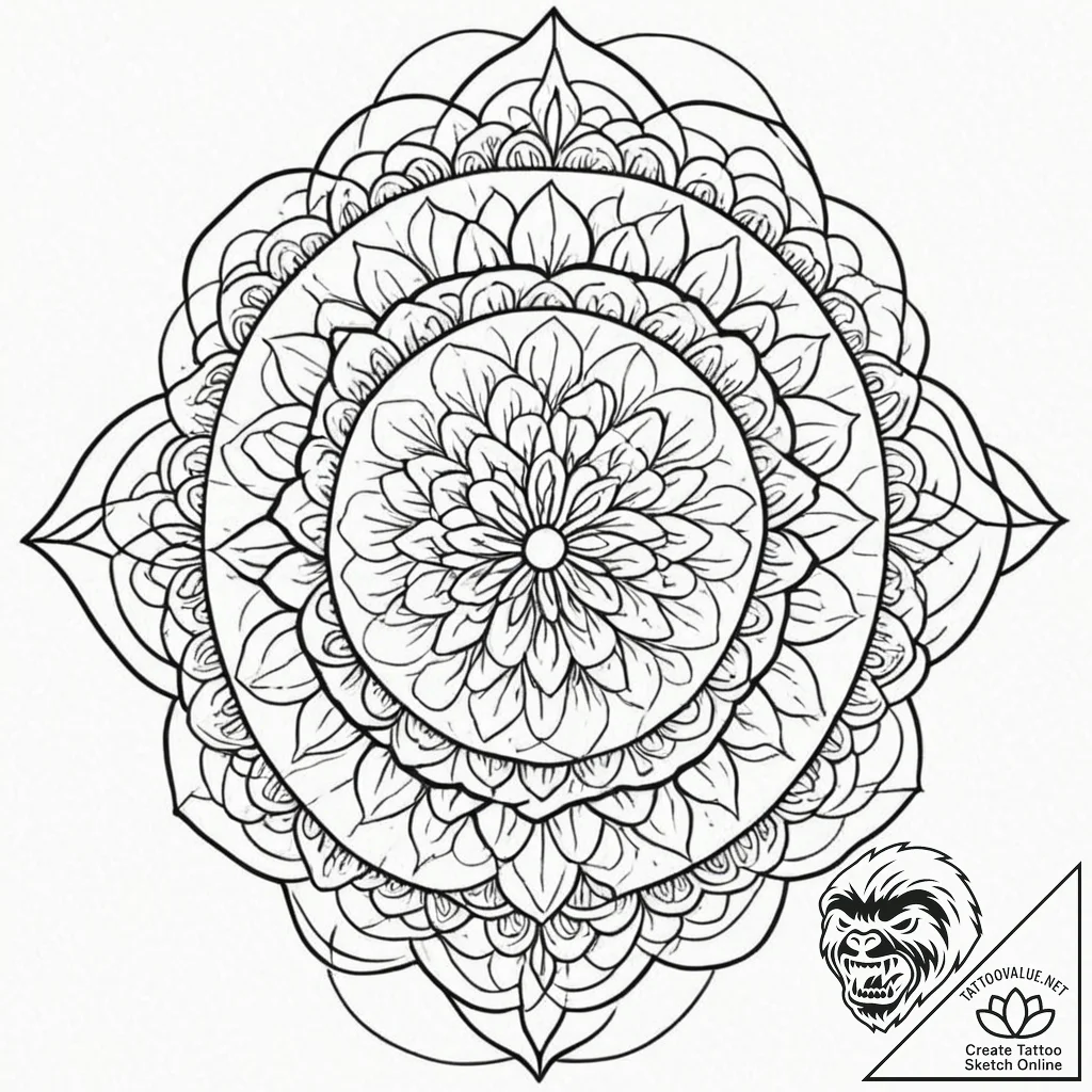 Apple tree, tattoo flash sheet design, on a c... - tattoo sketch (№1752782446_0, 17.07.2025 20:00) — tattoovalue.net