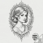 Historical & vintage, concept art for tattoo,… – tattoo sketch (№1752787866_0, 17.07.2025 21:31) — tattoovalue.net