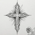 Tattoo design a tiny, abstract representation… – tattoo sketch (№1752789625_0, 17.07.2025 22:00) — tattoovalue.net