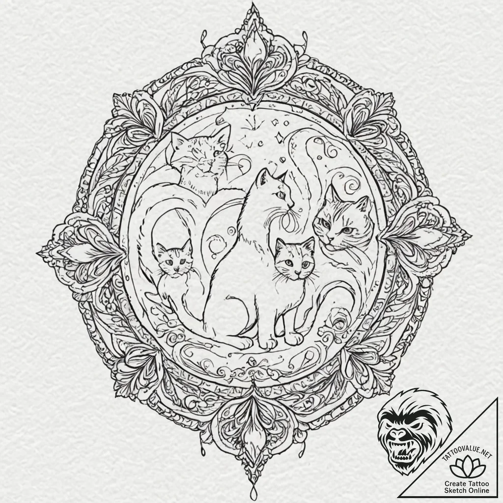 A watercolor sketch of the animated "a dream... - tattoo sketch (№1752791301_0, 17.07.2025 22:28) — tattoovalue.net