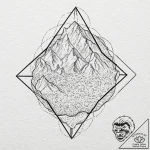 Tattoo design an abstract pattern resembling… – tattoo sketch (№1752793054_0, 17.07.2025 22:57) — tattoovalue.net