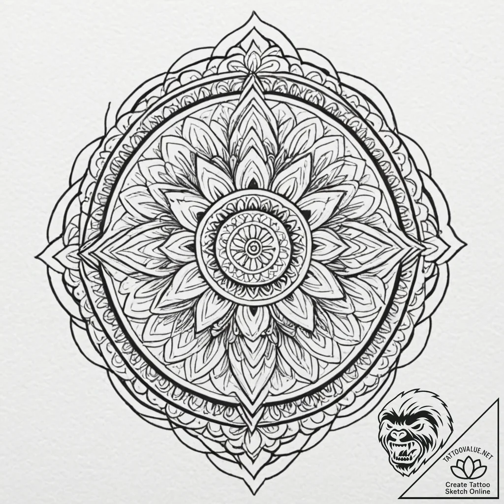 Car, concept art for tattoo, geometric tattoo... - tattoo sketch (№1752832456_0, 18.07.2025 09:54) — tattoovalue.net