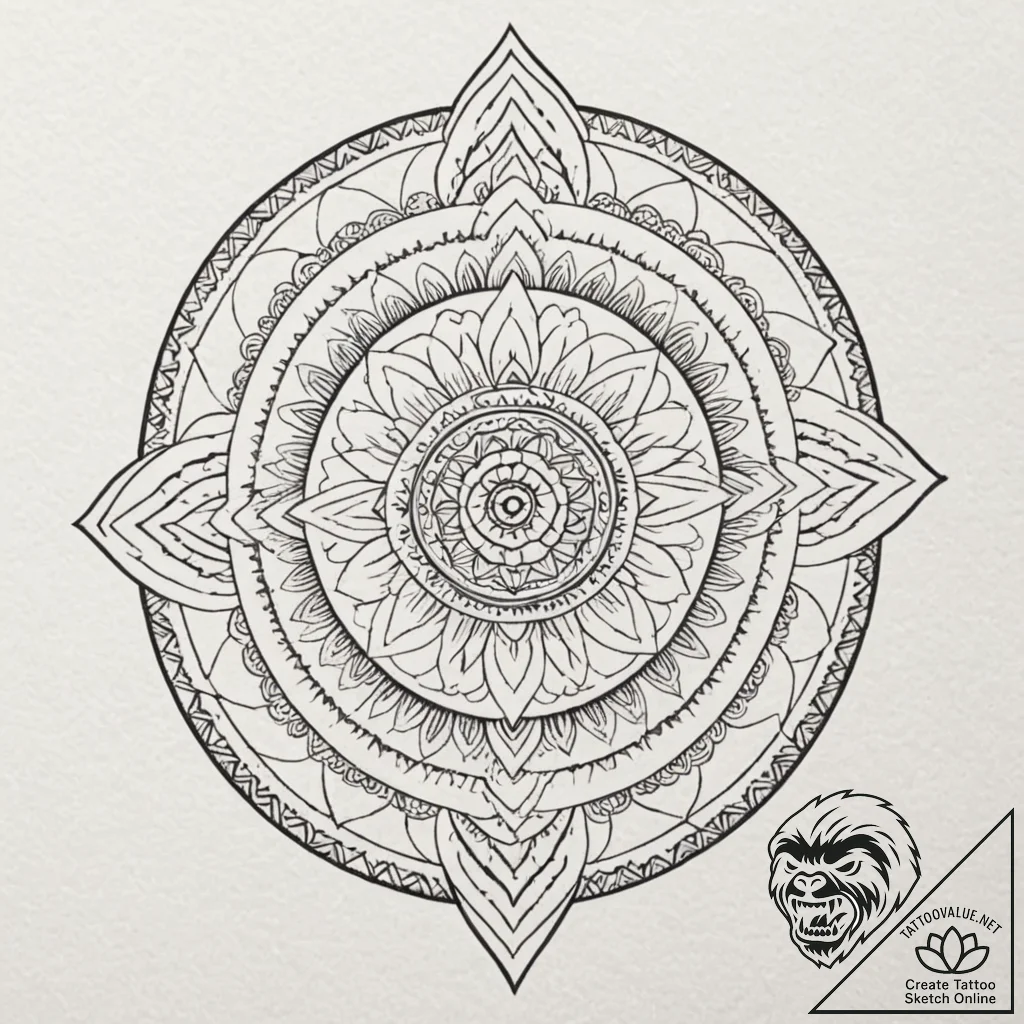 5. р›р°рґр° (р‘рѕрірёрѕсџ р’рµсѓрѕс‹, р›сћр±р... - tattoo sketch (№1752836148_0, 18.07.2025 10:55) — tattoovalue.net