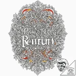 A sketch of the phrase “redrum” written on a… – tattoo sketch (№1752837232_0, 18.07.2025 11:13) — tattoovalue.net