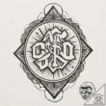 Tattoo design an achievement unlocked pop-up… – tattoo sketch (№1752844961_0, 18.07.2025 13:22) — tattoovalue.net