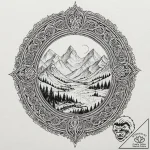 властелин колец (the lord of the rings) & хоб… – tattoo sketch (№1752845874_0, 18.07.2025 13:37) — tattoovalue.net