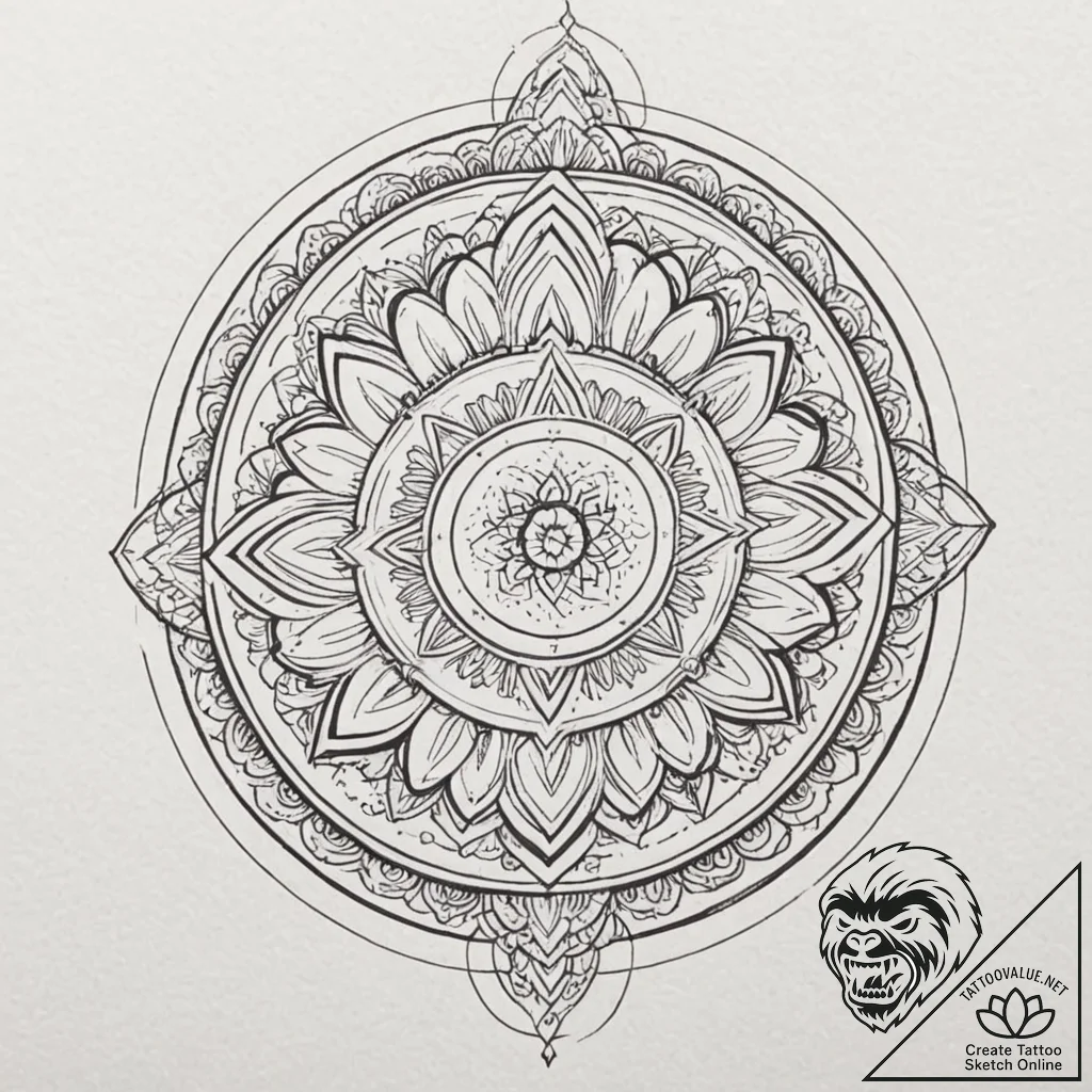 Soccer ball, tattoo drawing outline, vibrant... - tattoo sketch (№1752849318_0, 18.07.2025 14:35) — tattoovalue.net