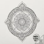 Tattoo sketch libra’s scales, appearing as a… – tattoo sketch (№1752849657_0, 18.07.2025 14:40) — tattoovalue.net