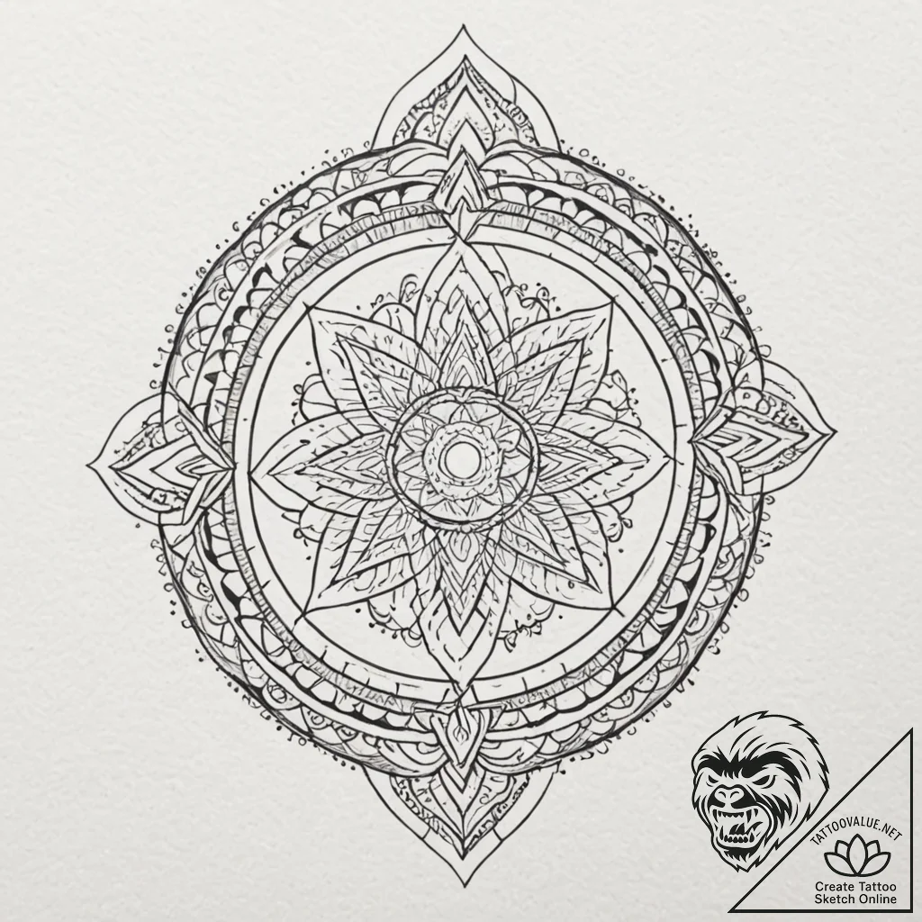 Tattoo sketch libra's scales, appearing as a... - tattoo sketch (№1752849657_0, 18.07.2025 14:40) — tattoovalue.net
