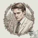 A watercolor sketch of the iconic “business c… – tattoo sketch (№1752853712_0, 18.07.2025 15:48) — tattoovalue.net