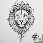 Tattoo sketch a geometric interpretation of a… – tattoo sketch (№1752856356_0, 18.07.2025 16:32) — tattoovalue.net