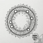 Tattoo design a controller’s analog stick for… – tattoo sketch (№1752857457_0, 18.07.2025 16:50) — tattoovalue.net