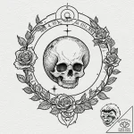 Tattoo sketch a cosmic landscape with the rul… – tattoo sketch (№1752857712_0, 18.07.2025 16:55) — tattoovalue.net