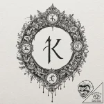 133. tattoo sketch: “klad” rune as a keyhole… – tattoo sketch (№1752859345_0, 18.07.2025 17:22) — tattoovalue.net