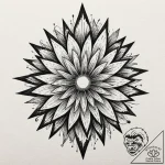 Tattoo sketch a vibrant burst of color from a… – tattoo sketch (№1752860202_0, 18.07.2025 17:36) — tattoovalue.net
