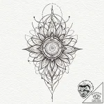 Tattoo design an abstract representation of a… – tattoo sketch (№1752862844_0, 18.07.2025 18:20) — tattoovalue.net