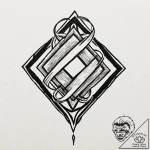 Tattoo sketch a “platinum trophy” symbol with… – tattoo sketch (№1752863438_0, 18.07.2025 18:30) — tattoovalue.net
