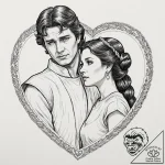 45. a graphic novel panel of the “i love you”… – tattoo sketch (№1752863863_0, 18.07.2025 18:37) — tattoovalue.net
