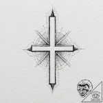 Tattoo sketch a pixelated score counter with… – tattoo sketch (№1752865748_0, 18.07.2025 19:09) — tattoovalue.net