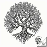 Tattoo sketch: perun’s thunderbolt symbol int… – tattoo sketch (№1752867535_0, 18.07.2025 19:38) — tattoovalue.net