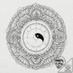 Tattoo sketch a yin and yang symbol with each… – tattoo sketch (№1752868402_0, 18.07.2025 19:53) — tattoovalue.net