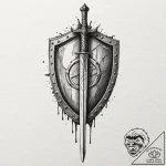 78. tattoo sketch: “sila” rune integrated int… – tattoo sketch (№1752872056_0, 18.07.2025 20:54) — tattoovalue.net