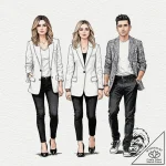 A watercolor sketch of the main characters fr… – tattoo sketch (№1752875248_0, 18.07.2025 21:47) — tattoovalue.net