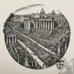 A realistic depiction of an ancient roman for… – tattoo sketch (№1752875500_0, 18.07.2025 21:51) — tattoovalue.net