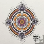 A person performing a magic trick with a deck… – tattoo sketch (№1752878089_0, 18.07.2025 22:34) — tattoovalue.net