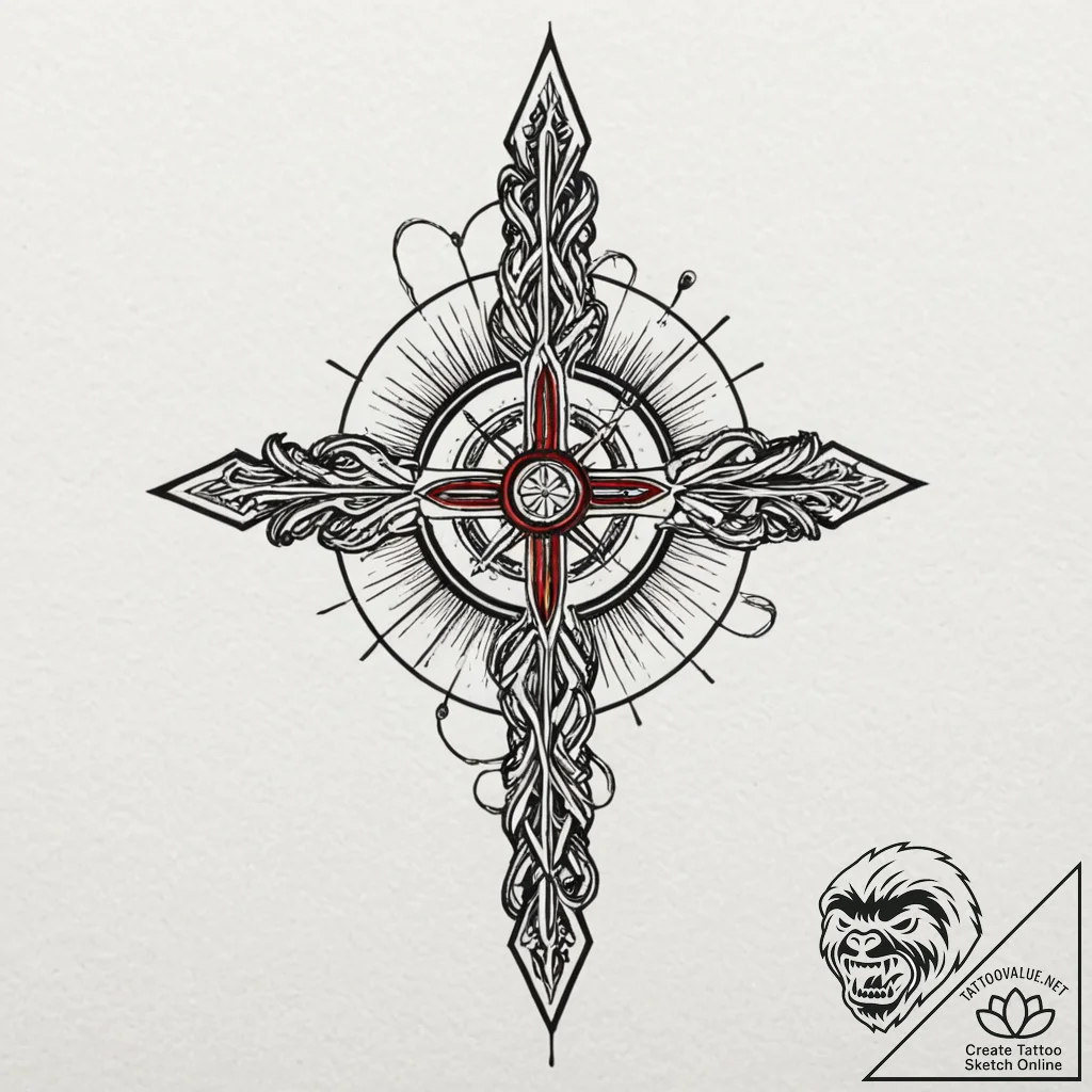 A graphic novel panel of neo's "whoa" moment.... - tattoo sketch (№1752883617_0, 19.07.2025 00:06) — tattoovalue.net