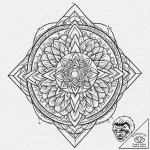 Tattoo design a pixelated “elo” rating icon d… – tattoo sketch (№1752886304_0, 19.07.2025 00:51) — tattoovalue.net
