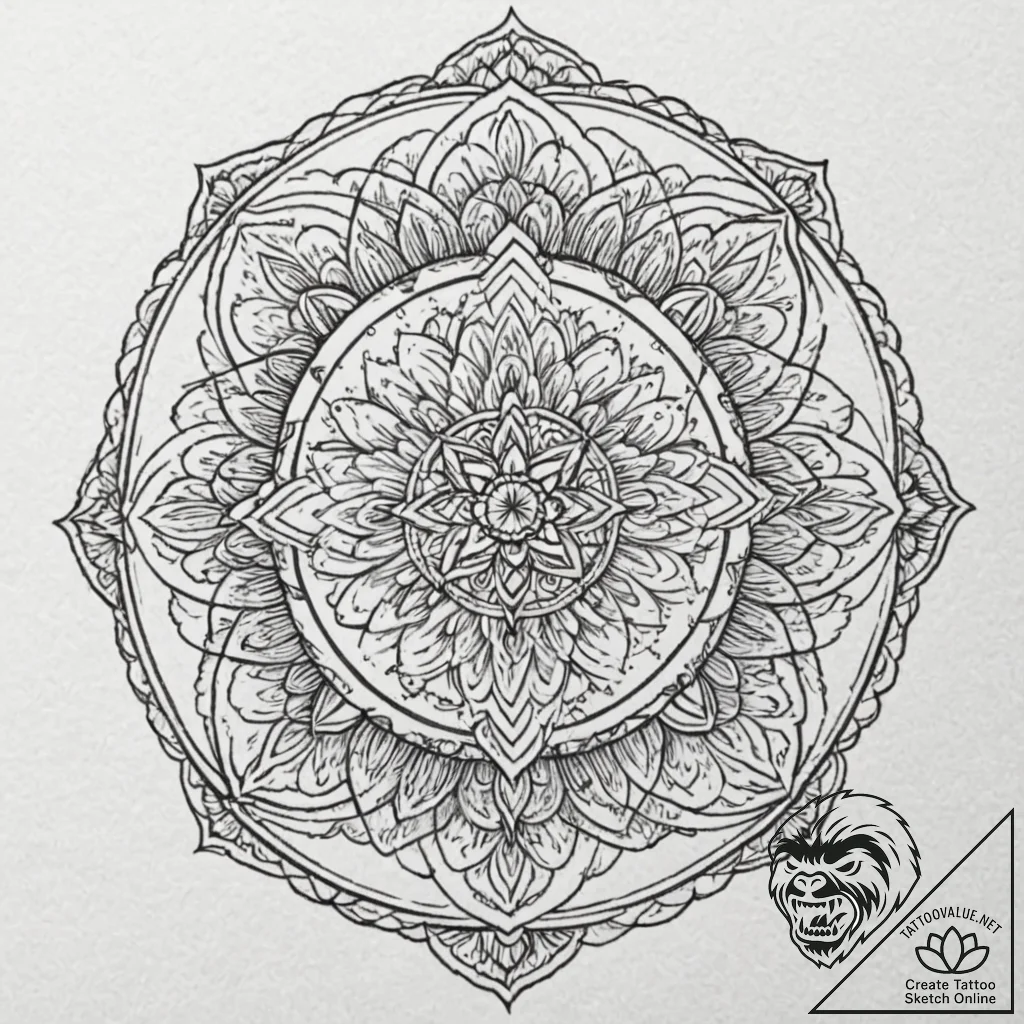 Tattoo design a basketball or football with a... - tattoo sketch (№1752888050_0, 19.07.2025 01:20) — tattoovalue.net