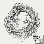 A sketch of apollonia vitelli-corleone, beaut… – tattoo sketch (№1752892531_0, 19.07.2025 02:35) — tattoovalue.net