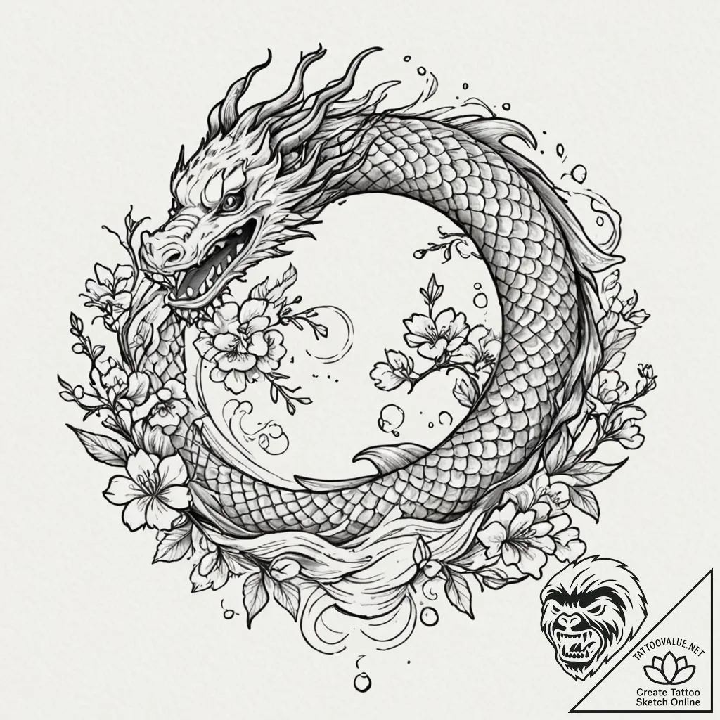 A sketch of apollonia vitelli-corleone, beaut... - tattoo sketch (№1752892531_0, 19.07.2025 02:35) — tattoovalue.net