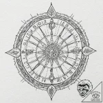 Tattoo design a zodiac symbol with a hidden ‘… – tattoo sketch (№1752893775_0, 19.07.2025 02:56) — tattoovalue.net