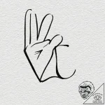 Tattoo design a hand forming a specific sign… – tattoo sketch (№1752894274_0, 19.07.2025 03:04) — tattoovalue.net