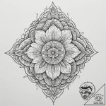 Tattoo sketch a subtle light emanating from w… – tattoo sketch (№1752898017_0, 19.07.2025 04:06) — tattoovalue.net