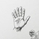 Tattoo design a subtle ‘pinky promise’ gestur… – tattoo sketch (№1752899589_0, 19.07.2025 04:33) — tattoovalue.net