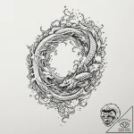 Tattoo sketch an abstract representation of m… – tattoo sketch (№1752899755_0, 19.07.2025 04:35) — tattoovalue.net